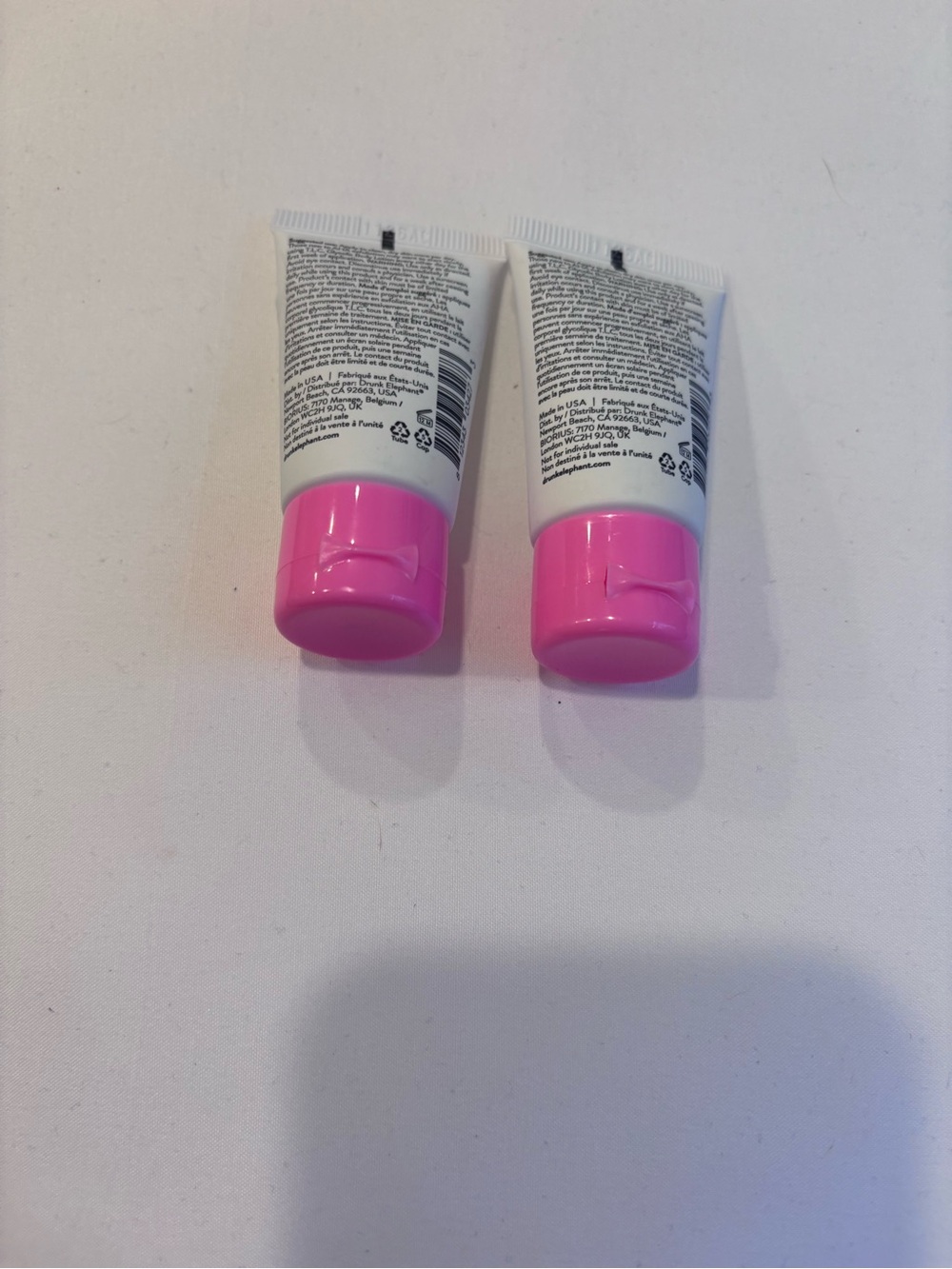 Drunk Elephant TLC glycolic Body lotion 2pack 0.5oz